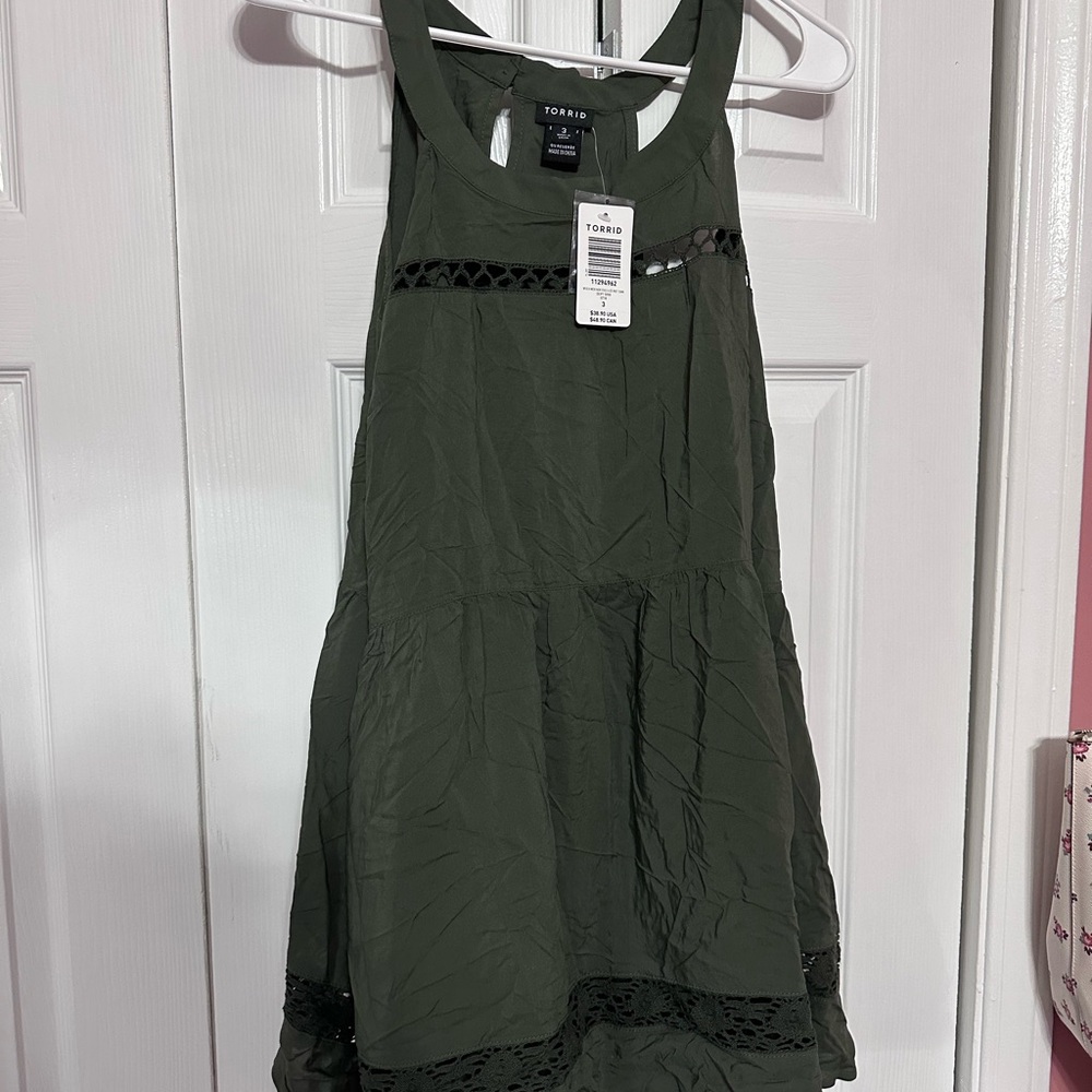 Torrid Green Tank NWT
